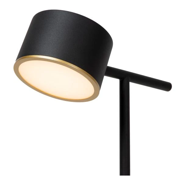 Lucide GIAN - Table lamp - LED Dim. - 1x9W 2700K - Black - detail 1